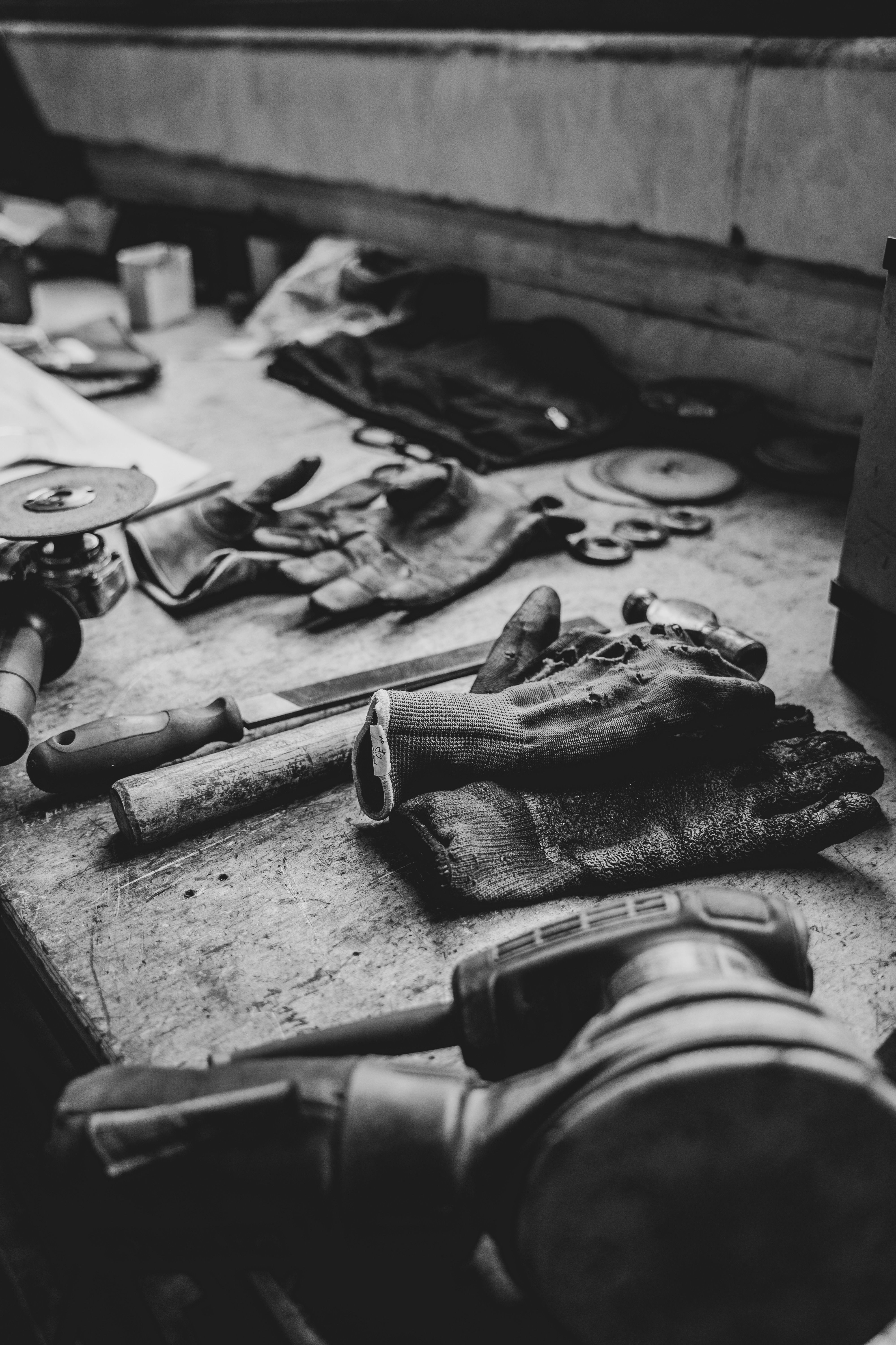 Interior view of a well-stocked hardware store with various tools and supplies