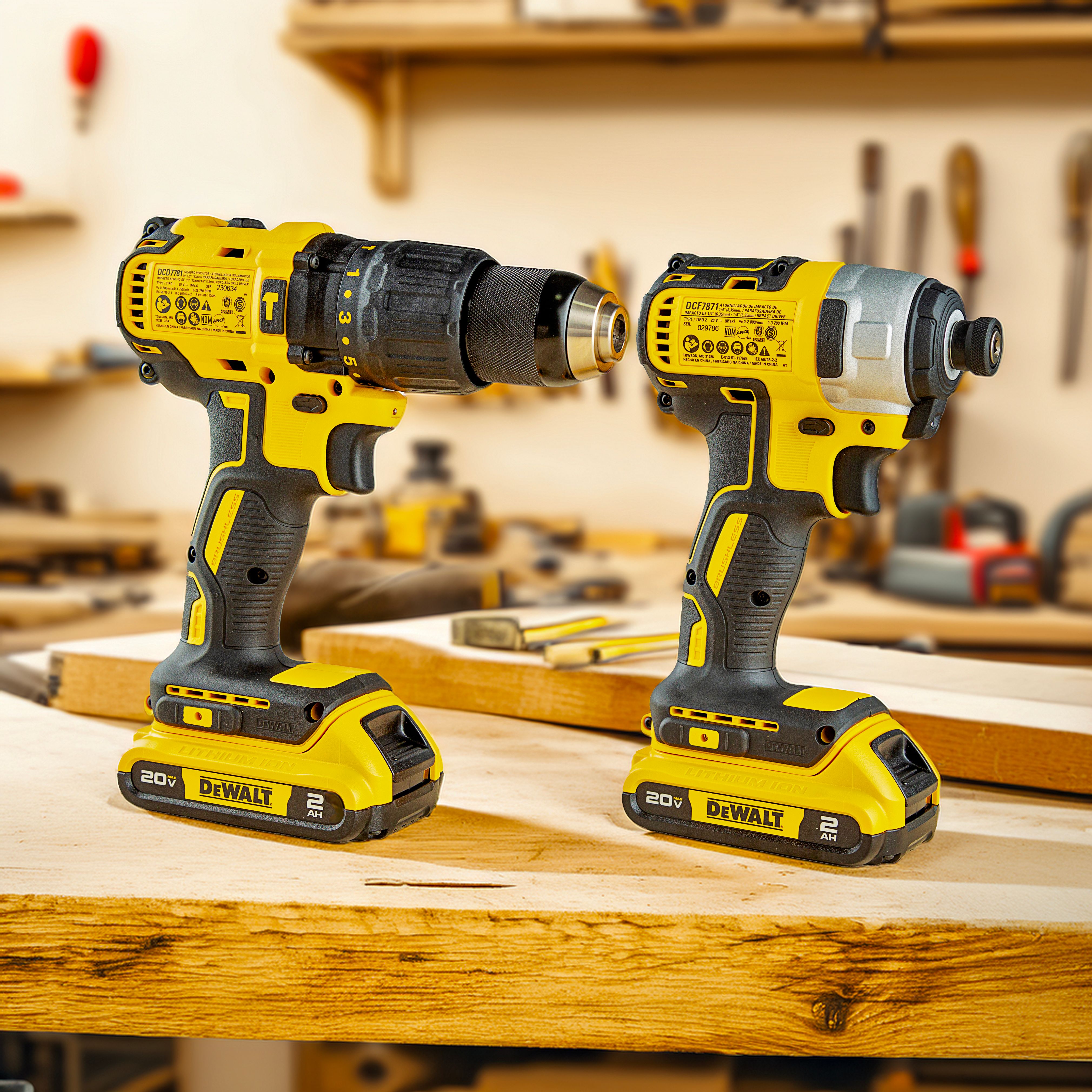 Professional contractor using tools purchased from our store on a job site